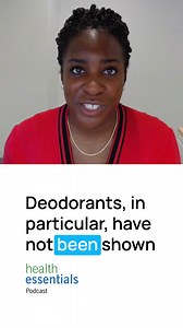 Deodorant and cancer: What research shows. https://cle.clinic/48ZbITg | Cleveland Clinic