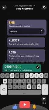 NETFLIX PUZZLED Daily Puzzles 17 Dec KEYSMASH