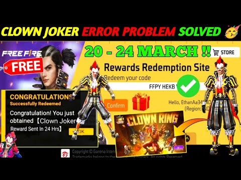 FREE FIRE REDEEM CODE TODAY 20 MARCH REDEEM CODE FREE FIRE | FF REDEEM CODE TODAY 20 MARCH