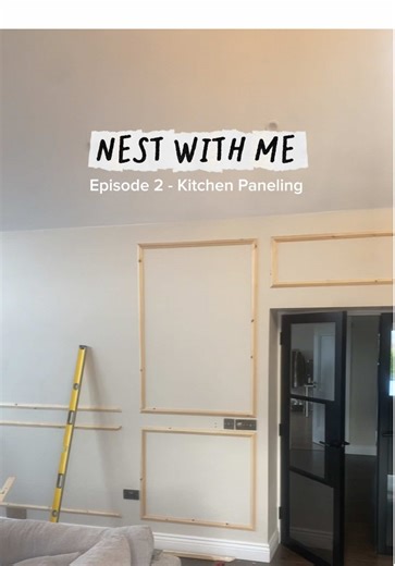 Nesting Mode: Kitchen Paneling and Color Choices