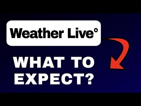 Weather Live° Local Forecast App Overview - What to Expect