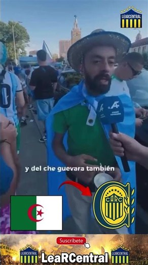 From ALGERIA and a ROSARIO CENTRAL fan