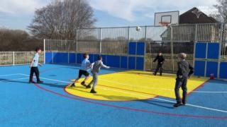 A new multi-use games area (MUGA) has opened on Frankfield Road, Cardowan. The project was developed in partnership with Cardowan Community Meadow and children at St. Joseph’s and Stepps Primary Schools. Councillor Geraldine Woods, Convener of Communities, praised the project as a great example of community collaboration. The facility was funded through our Local Development Programme. | North Lanarkshire Council