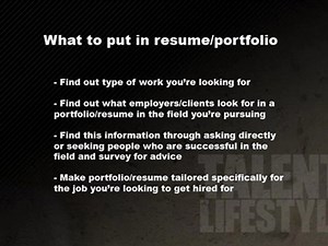 Dance Career: How to build a dance resume that gets you hired for work