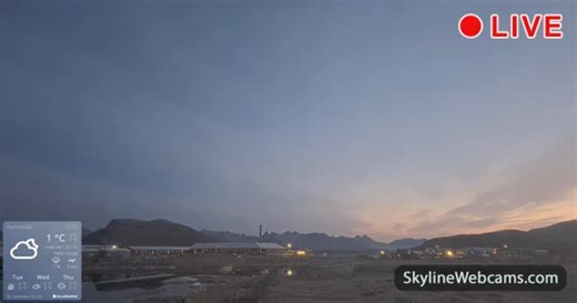 【LIVE】 Webcam Nanortalik - Grönland | SkylineWebcams