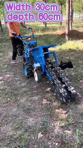 链条开沟机的工作原理与应用