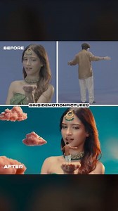 339K views · 3K reactions | Sundari Vfx Before After | Inside Motion Pictures | Sanju Rathod | Yashika | Inside Institute of Film Making | Facebook