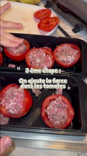 🍅 Tomates farcies faciles au Combo Cook Guy Demarle | Recette maison gourmande