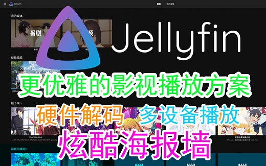 【电脑/影视】从零开始搭建家庭影音库，解锁观影新姿势，不只Windows，全平台适配。超级详细的jellyfin配置视频。
