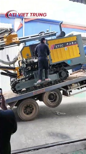 ATI Việt Trung tiếp tục bàn giao máy khoan đá lộ thiên Kaishan KT5C về Tuyên Quang!