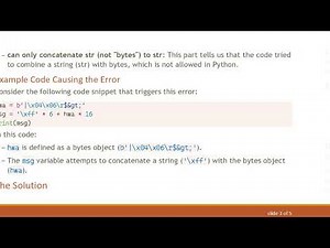 How to Fix TypeError: can only concatenate str (not "bytes") to str in Python