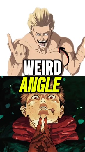 why did mappa animate Yuji and Hakari’s conversation in that weird angle!