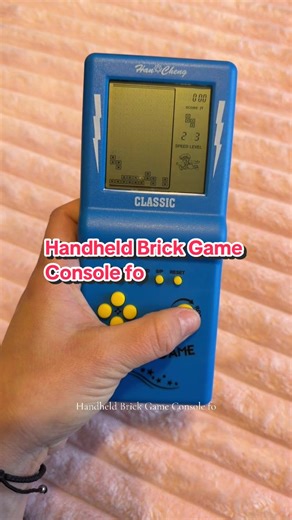 Explore the Handheld Brick Game Console