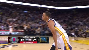 558K views · 1.1K shares | Stephen Curry beats the 3rdQ buzzer... en route to 35 points in Golden State Warriors win! | NBA | Facebook