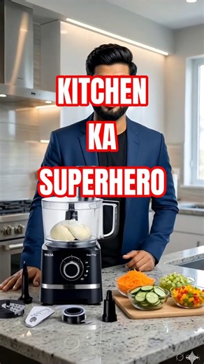 One Machine For All Kitchen Work! 800W Food Processor | INALSA Easy Prep #foodprocessor #multicook,