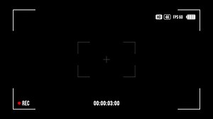 Download Camera recording screen overlay. Camera recording overlay on black background. Recording frame, screen Recording, Recording effect and live Recording. Full HD for free