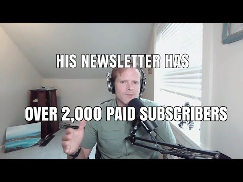 This former Amazon executive generates over $200,000 from a newsletter he sends just once a week