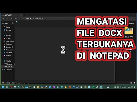 Solution for Word (docx) Files Opening in Notepad (On a Windows 11 25H2 Laptop)