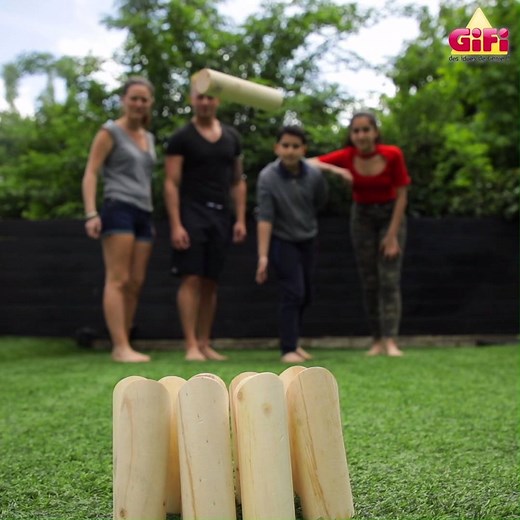 🇫🇮 Le jeu de quilles Finlandais... 🎯 Précision, tactique et amusement pour toute la famille ! | GiFi