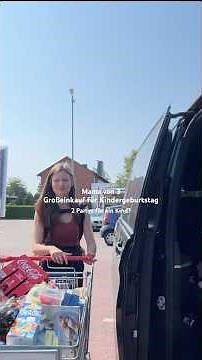 Bulk shopping for birthday party 🥳