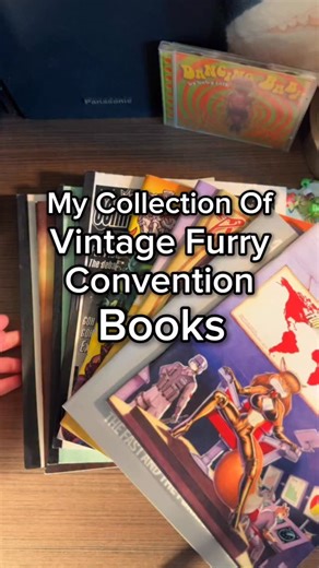 Clover | This is my collection of vintage furry convention books bought from an original owner in north carolina! I adore diving through these books... | Instagram