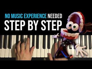 How To Play "The One Who's Running the Show" on Piano (Caine Song from The Amazing Digital Circus)