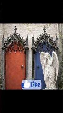 pic a door 🚪 #funny #focusandfun #focuseducation #riddles #puzzle #cartoon #illusion