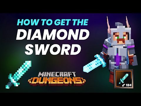 How to get a Diamond Sword in Minecraft Dungeons, Which Locations?