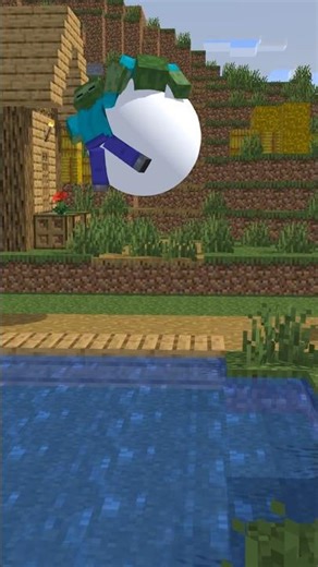 【マイクラ】モンスター転がし #minecraftanimation