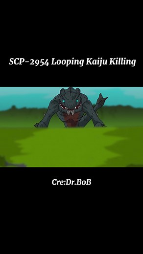 SCP-2954 Looping Kaiju: Father Protecting Son