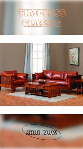 Amish Solid Wood Spanish Mission Square Coffee Table