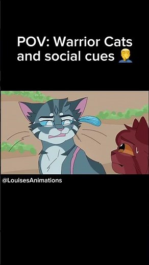 POV: Warrior Cats and social cues 🤦‍♂️ | FUNNY WARRIOR CATS MEME | Jayfeather and Alderpaw (SHORTS)