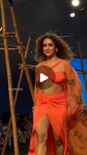 Voompla | She’s a VIBEE 💥 on the ramp! Matlab literally teleports us to a beach with white sands (say in Jamaica or Cancun or St Barths)… swinging on... | Instagram