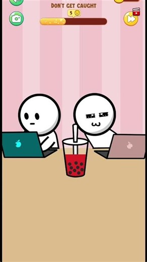 BUBBLE TEA CHALLENGE #meme #catmemes #shorts