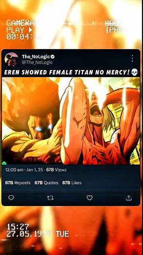 Attack Titan's Most Brutal Moment! ☠️