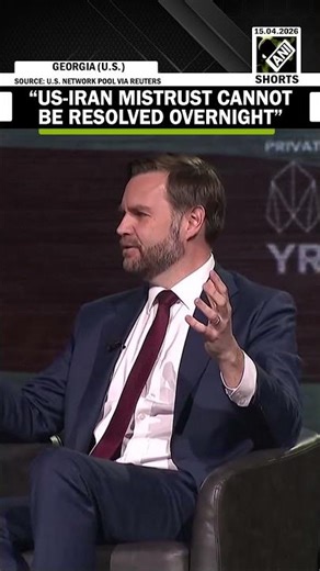U.S. Vice President JD Vance says mistrust between Washington and Tehran can’t be resolved overnight