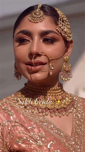 Bridal Look | Youngster Party Look | Modern Sikh Bride | Sikh Bride Look | New Bride | OOTN Bride |