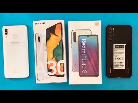 Samsung Galaxy A30 vs Xiaomi Redmi Note 8
