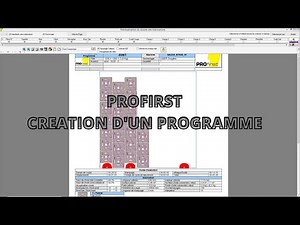 Comment créer un programme dans Profirst 5/5