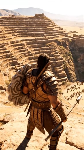 The Battle of Caral Basin (c. 1900 BCE) highlighted early Andean communities fighting over river terraces carved into desert hills. Defenders from Caral lined stone platforms above the basin with reed shields and stone-tipped spears, protecting irrigation channels that fed their crops. Rival valley groups rushed up loose gravel slopes, struggling to maintain footing under volleys of slingstones. Each terrace acted as a new defensive line, forcing attackers to climb again and again under fire. Th