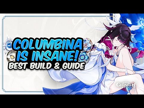 COMPLETE COLUMBINA GUIDE! Best Columbina Build - Artifacts, Weapons & Teams | Genshin Impact