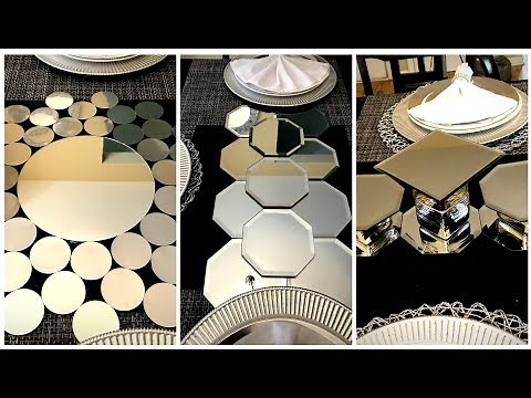 Dollar Tree DIY || Mirrored Table Runners/Centerpieces