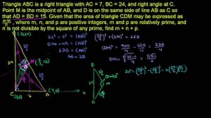 Trig challenge problem: area of a triangle