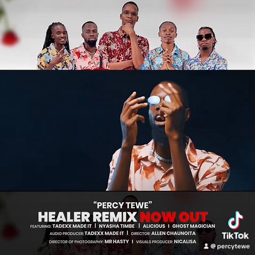 Percy Tewe - Healer Remix ft Tadexx | Nyasha Timbe | Alicious | Ghost Magician (Official Video) https://youtu.be/0YU7Jx7cBSs Chabudaaa 🔥🔥🔥🔥🔥🔥 | Percy Tewe MusiQ