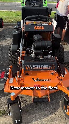 Well we did it went with the scag mower! #scag #lawntiktok #lawntok #foryoupage #scagmowers #landscaping #lawncare #fyp #mowing #grass