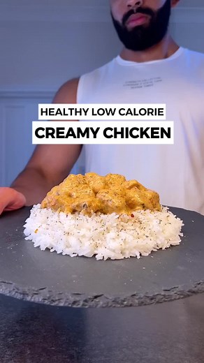 Healthy Low Calorie Creamy Chicken Recipe