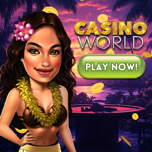 💎🎰💰Come for the free social casino games, stay for the friendly chats and big wins! 💋💰💎 From poker to slots, Casino World is where good times and lucky streaks come together. Ready to play? 🌈🎰💰💎 | Casino World