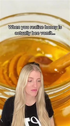 54K views · 370 reactions | Just your daily reminder that eating honey is eating bee vomit 若 | PETA (People for the Ethical Treatment of Animals) | Facebook