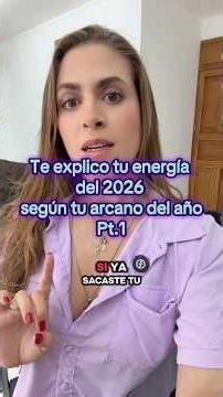 What energy surrounds you in 2026? Discover it with your card of the year, part 1