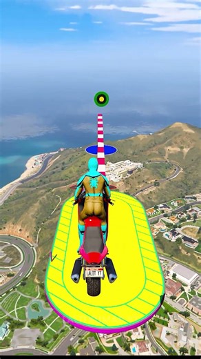 GTA V Dangerous Stunt On Mount Chili episode 998 #shorts